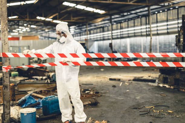 Professional Biohazard technician working in Rosedale, WA